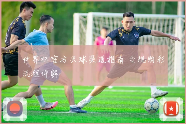 世界杯官方买球渠道指南 合规购彩流程详解